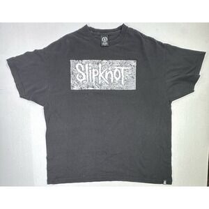 Slipknot Rebel8 T-Shirt Metal Band Tee Graphic Black XXL Streetwear Rare